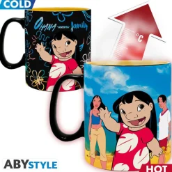 Disney ABYstyle Lilo & Stitch Taza Heat Change 460 ml> Imitación|Vuelta Al Cole