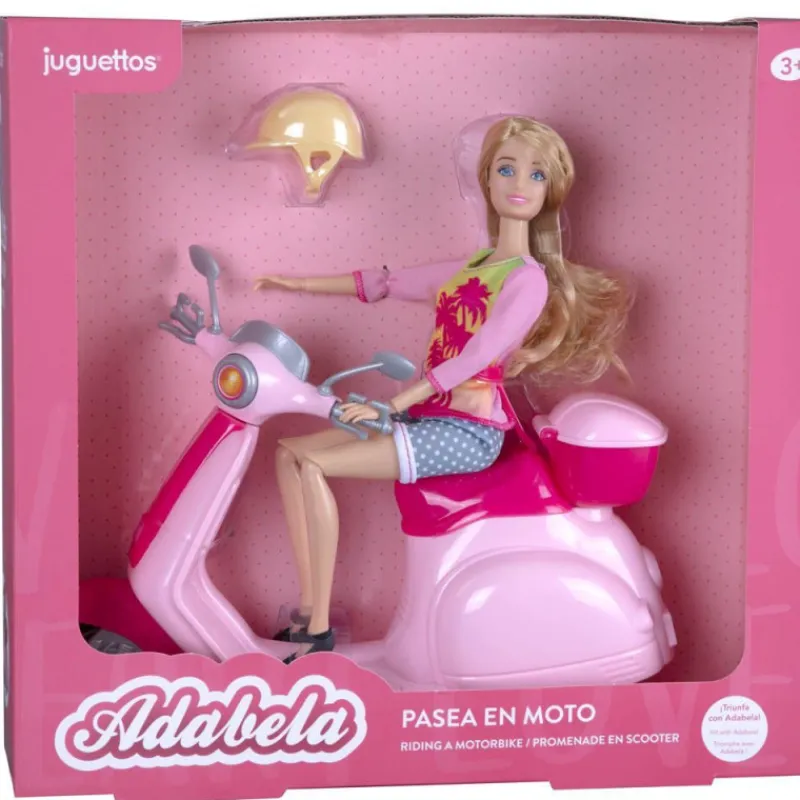 Adabela Pasea En Moto> Muñecas
