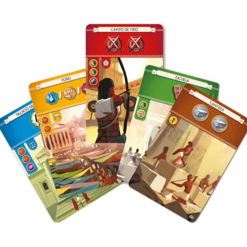 Otras marcas Asmodee 7 Wonders Nueva Edición Juego de Mesa> Fan Zone|Juegos De Mesa