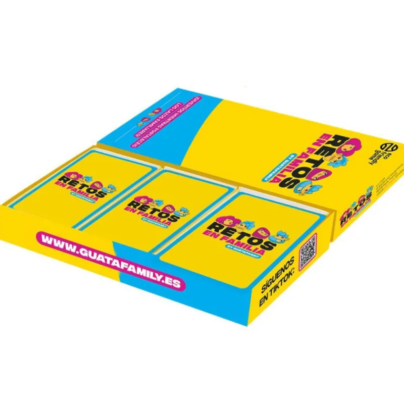 Otras marcas Asmodee Retos en Familia - By Guatafamily Juego de Mesa> Juegos De Mesa