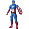 Marvel Avengers Titan Hero Series Figura Capitán América> Figuras Acción
