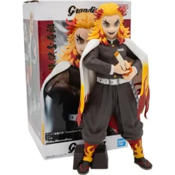 Banpresto Demon Slayer: Kimetsu no Yaiba Figura Kyojuro Rengoku Grandista> Fan Zone|Figuras Acción