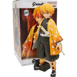 Banpresto Demon Slayer: Kimetsu no Yaiba Figura Zenitsu Agatsuma Grandista Another Ver. (Ver. A)> Fan Zone|Figuras Acción
