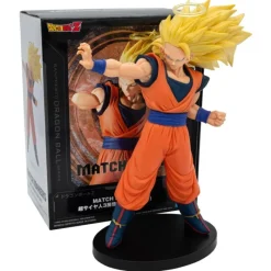 Banpresto Dragon Ball Z Figura Goku Super Saiyan 3 (Vs Majin Buu) Match Makers> Fan Zone|Figuras Acción