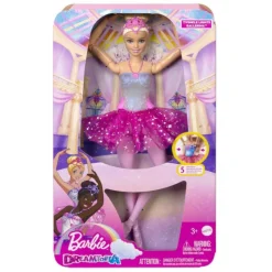 Barbie Dreamtopia Bailarina Tutú Rosa> Muñecas