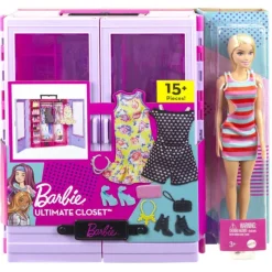 Barbie Fashionista Armario Portátil> Muñecas