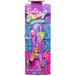 Barbie Muñeca Pink Sparkle de la Serie Glam Party de Party Unboxed y Accesorios> Muñecas