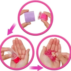 Barbie Muñeca Pink Sparkle de la Serie Glam Party de Party Unboxed y Accesorios><noscript><img width=
