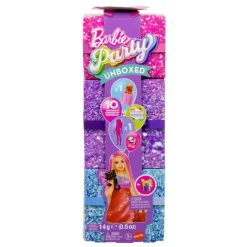 Barbie Muñeca Red Sparkle de la Serie Glam Party de Party Unboxed y Accesorios> Muñecas