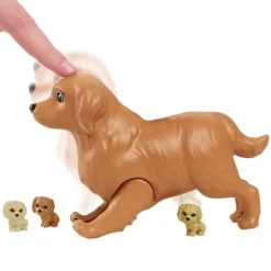 Barbie Muñeca Rubia Perritos Recién Nacidos><noscript><img width=