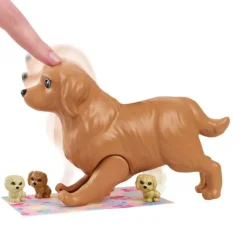 Barbie Muñeca Rubia Perritos Recién Nacidos><noscript><img width=