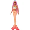 Barbie Muñeca Sirena con Cola Rígida Varios Modelos> Muñecas