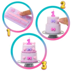 Barbie Party Unboxed Muñeca Morada con 10 Sorpresas><noscript><img width=