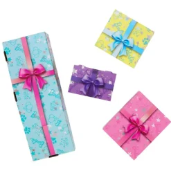 Barbie Party Unboxed Muñeca Azul con 10 Sorpresas><noscript><img width=