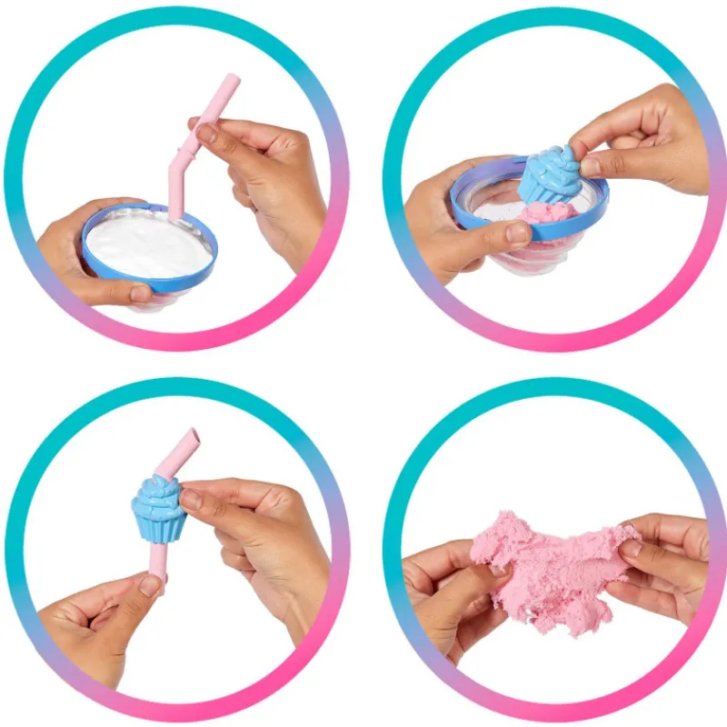 Barbie Pop Reveal Colección Dulces Muñeca Cool Cupcake y Mascota> Muñecas