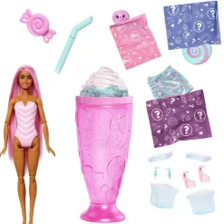 Barbie Pop Reveal Colección Dulces Muñeca Sweet Swirl y Mascota> Muñecas