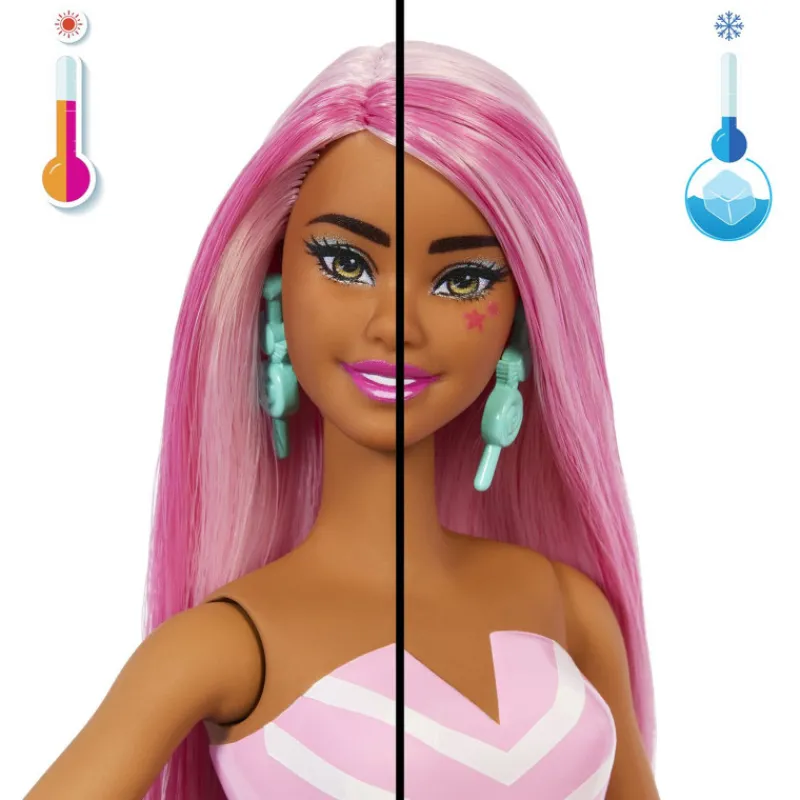 Barbie Pop Reveal Colección Dulces Muñeca Sweet Swirl y Mascota> Muñecas