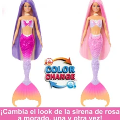 Barbie un Toque de Magia Malibú Sirena Cambia De Color><noscript><img width=