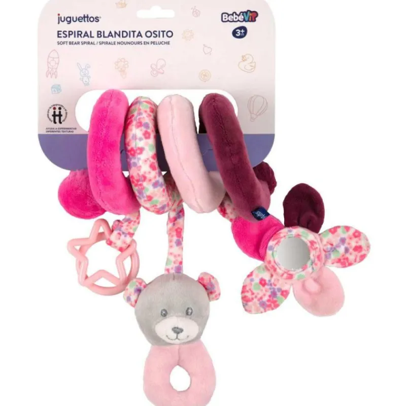 Bebe vip Bebé Vip Espiral Blandita Osito Rosa> Primera Infancia