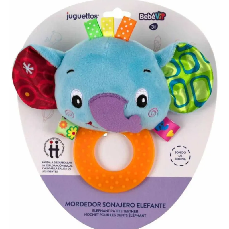 Bebe vip Bebé Vip Mordedor Sonajero Elefante> Primera Infancia
