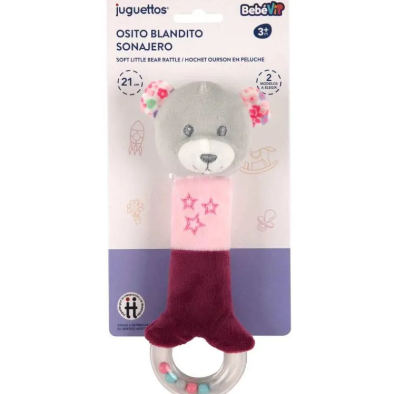 Bebe vip Bebé Vip Osito Blandito Sonajero Rosa> Primera Infancia