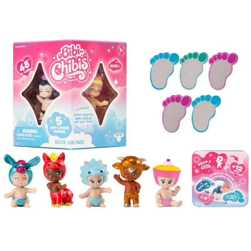 Otras marcas Bibi Chibis Pack 5 Figuras Varios Modelos> Figuras Acción