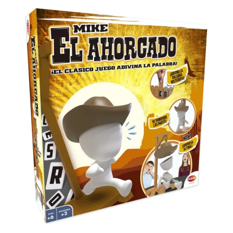 Otras marcas Bizak Mike el Ahorcado Juego de Mesa> Juegos De Mesa