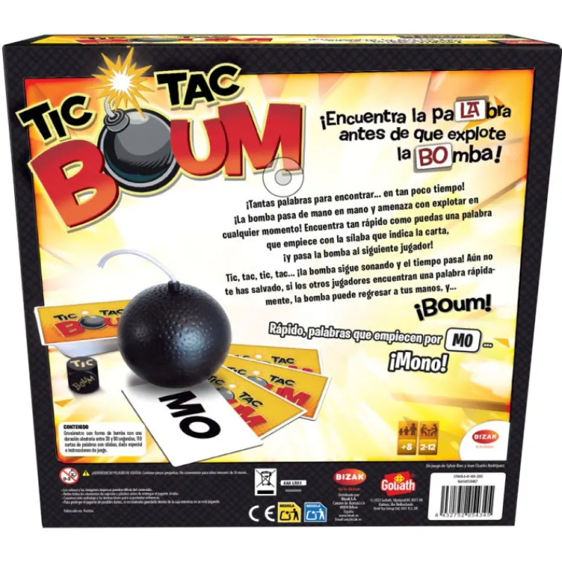 Otras marcas Bizak Tic Tac Boum Juego de Mesa> Juegos De Mesa