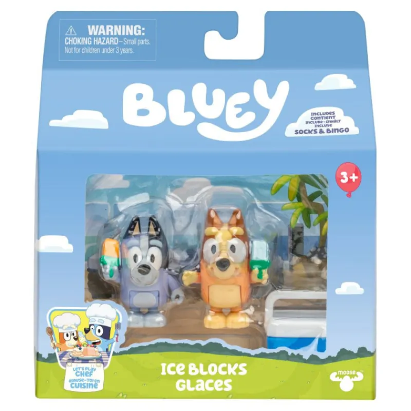 Bluey Let's Play Chef Pack Figuras y Accesorios Varios Modelos> Figuras Acción