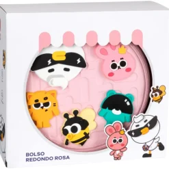 Otras marcas Bolso Redondo Rosa Goma Eva> Imitación