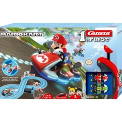 Carrera First Nintendo Mario Kart Mario y Yoshi> Vehículos Y Pistas