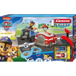 Paw patrol Carrera First on the Track Circuito y Coches de Chase y Marshall> Vehículos Y Pistas