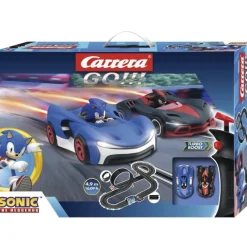 Carrera Go!!! Sonic The Hedgehog Circuito con Coche de Sonic y Shadow> Vehículos Y Pistas
