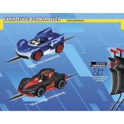 Carrera Go!!! Sonic The Hedgehog Circuito con Coche de Sonic y Shadow><noscript><img width=