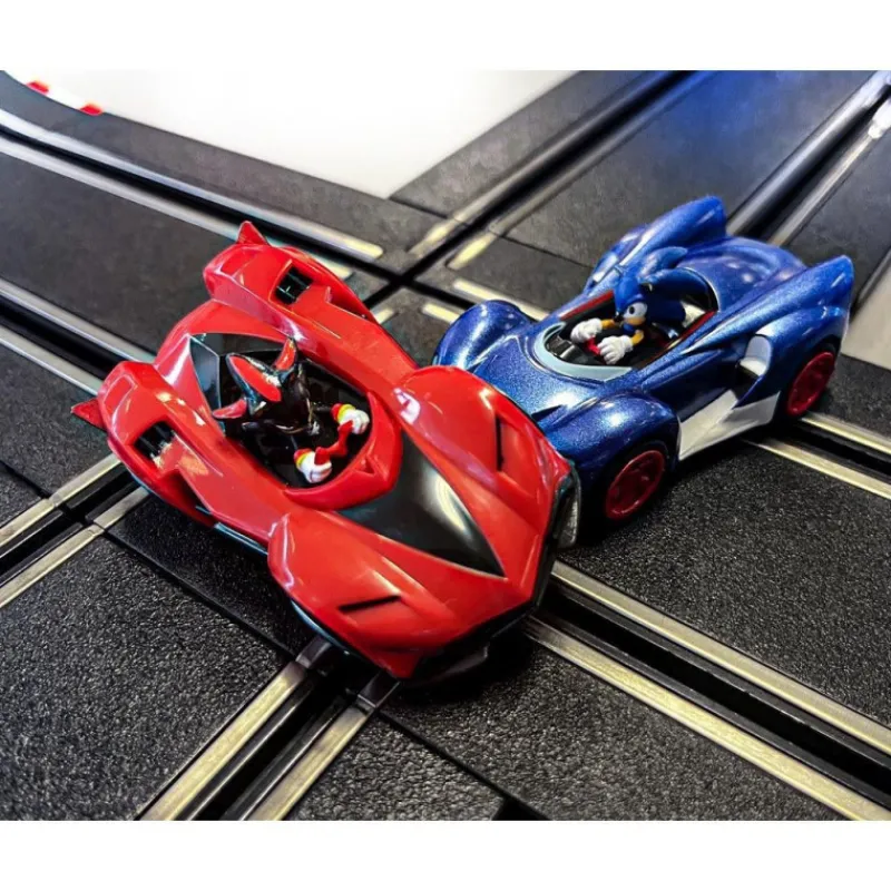 Carrera Go!!! Sonic The Hedgehog Circuito con Coche de Sonic y Shadow> Vehículos Y Pistas