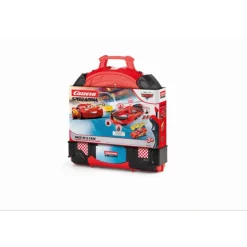 Disney Carrera Speed Arena Pixar Cars Race in a Case Rayo Mcqueen Vs. Cruz Ramirez Maletín Transportable con Pista> Vehículos Y Pistas