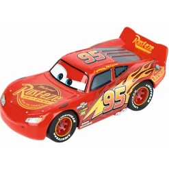 Disney Carrera Speed Arena Pixar Cars Race in a Case Rayo Mcqueen Vs. Cruz Ramirez Maletín Transportable con Pista><noscript><img width=