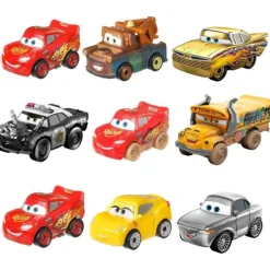 Disney Cars Pack de 3 Mini Racers Varios Modelos> Vehículos Y Pistas