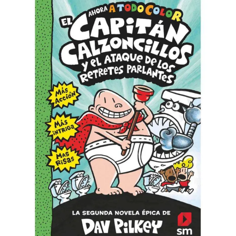 Otras marcas Cartoné 2. El Capitán Calzoncillos y el Ataque de los Retretes Parlantes> Libros