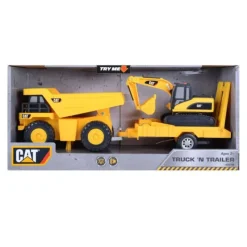 Otras marcas Cat Truck'n Trailer Camión Volquete y Excavadora> Vehículos Y Pistas