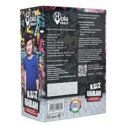 Otras marcas Cefa Tronic Hola Watch Kidiz Urban Reloj con Función de Llamadas Negro><noscript><img width=