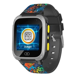 Otras marcas Cefa Tronic Hola Watch Kidiz Urban Reloj con Función de Llamadas Negro><noscript><img width=