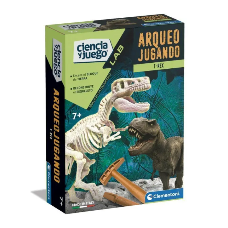 Ciencia y juego Lab Arqueo Jugando T-Rex Brilla en la Oscuridad> Imitación