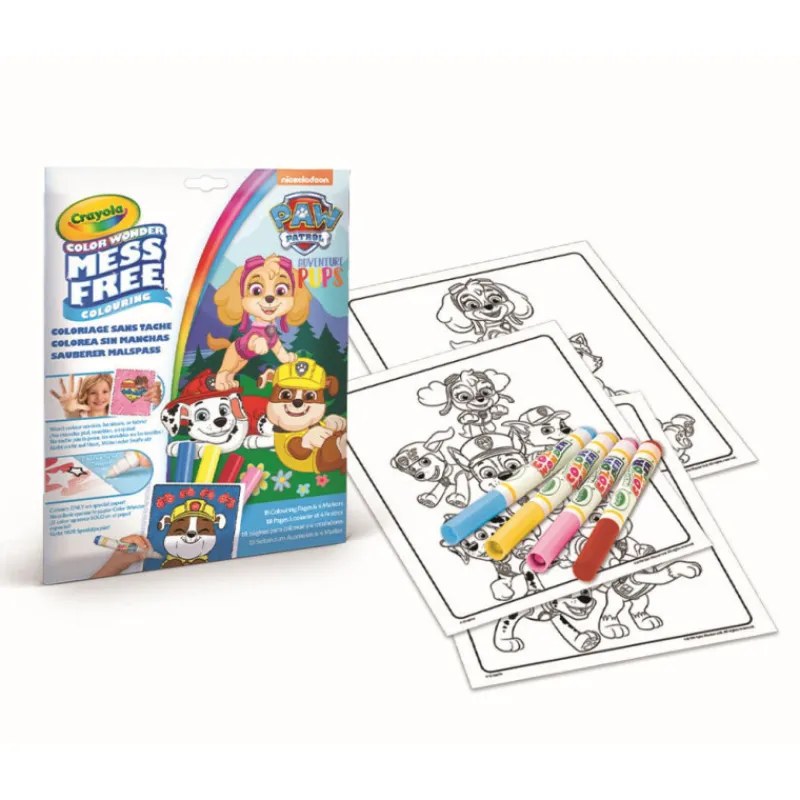 Crayola Color Wonder Colorea sin Manchas Paw Patrol> Creativos