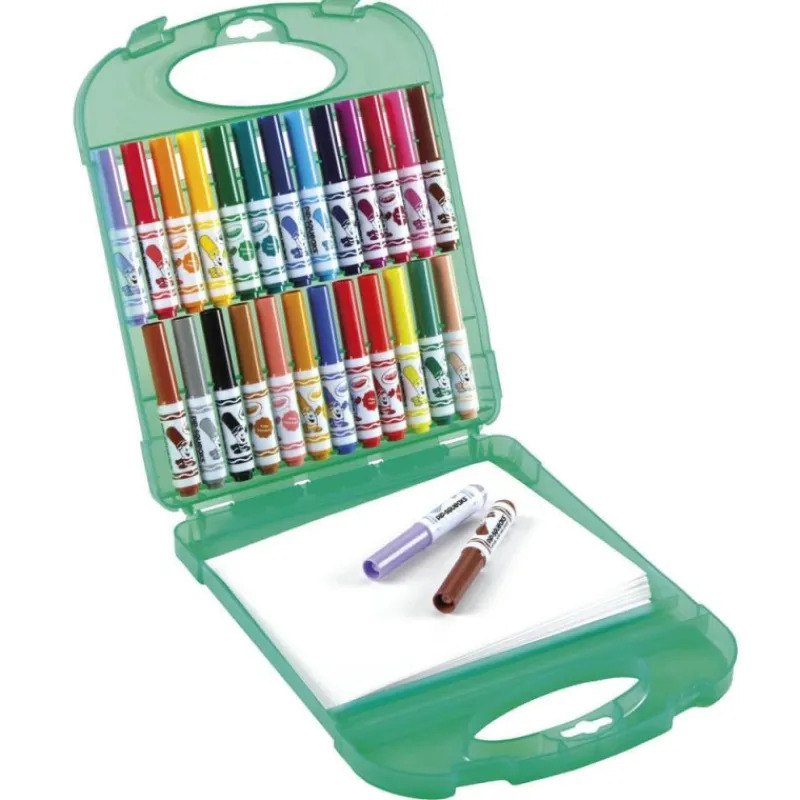 Crayola Maletín Rotuladores Lavables 65 Piezas> Creativos