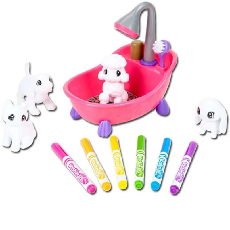Crayola Washimals Bañera y 4 Mascotas> Creativos