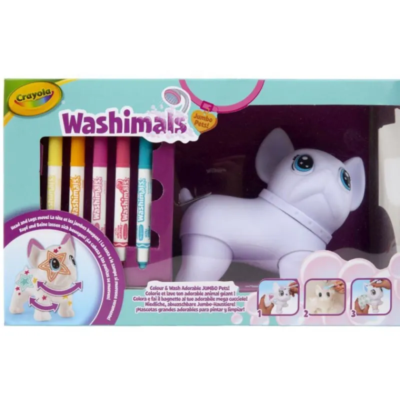 Otras marcas Crayola Washimals Jumbo Pets El Gran Wilbur> Creativos