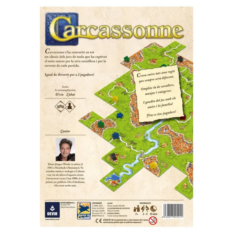 Otras marcas Devir Carcassone Basic Juego de Mesa en Catalán> Juegos De Mesa