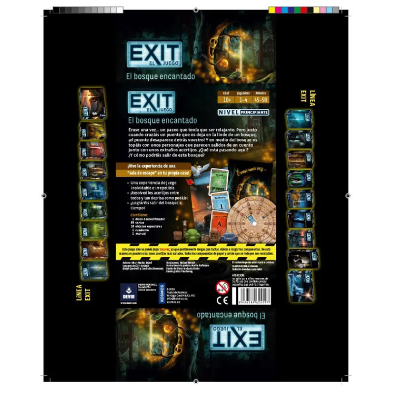 Otras marcas Devir Exit El Bosque Encantado Juego de Mesa> Fan Zone|Juegos De Mesa