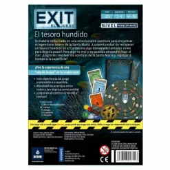 Otras marcas Devir Exit El Tesoro Hundido Juego de Mesa> Fan Zone|Juegos De Mesa